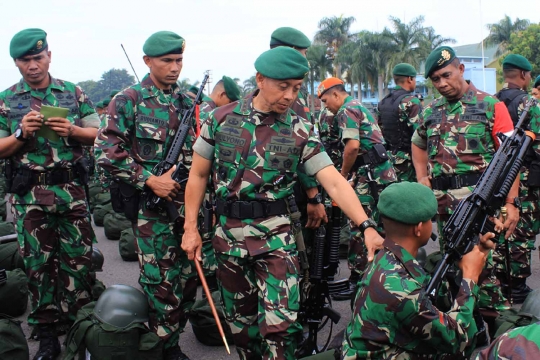 Gelar Pasukan Pemukul Reaksi Cepat Kostrad