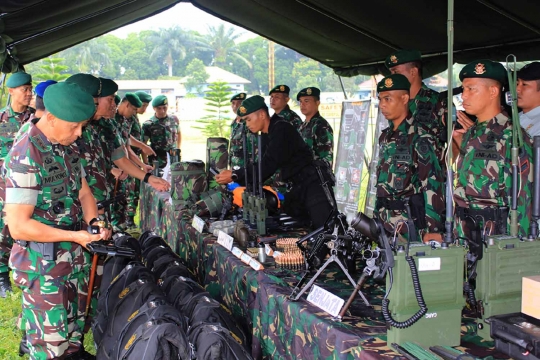 Gelar Pasukan Pemukul Reaksi Cepat Kostrad