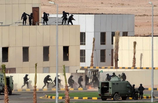 Aksi pasukan khusus Arab Saudi sergap markas teroris di perbatasan