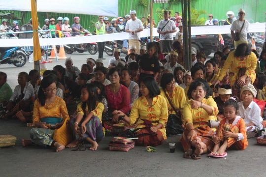 Upacara Tawur Kesanga sehari sebelum Nyepi