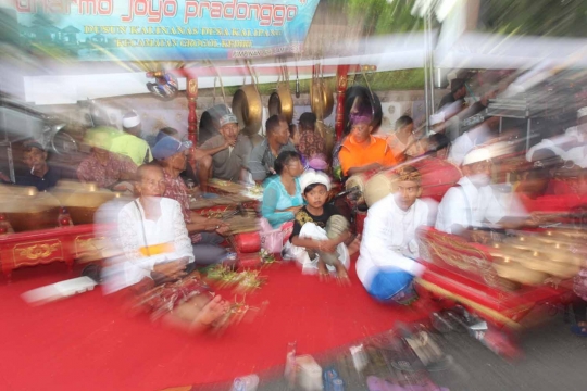 Upacara Tawur Kesanga sehari sebelum Nyepi