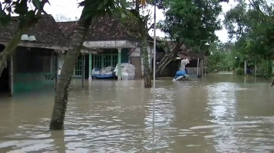 Banjir rendam ratusan rumah di Demak