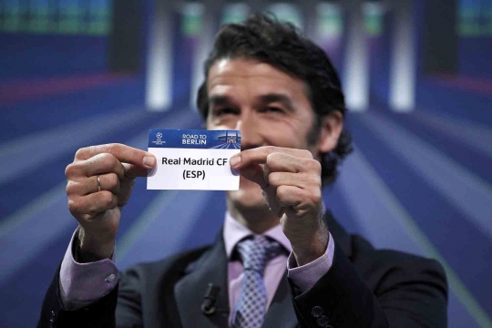 Ini hasil drawing babak delapan besar Liga Champions 2014/2015