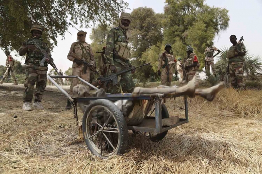 Tragis, ratusan mayat korban Boko Haram ditemukan tinggal tulang