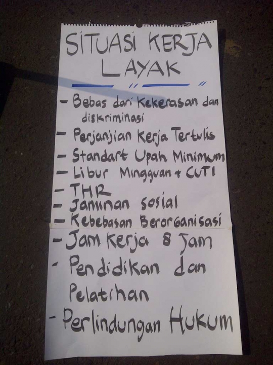 Aksi demo PRT Semarang tagih janji Jokowi