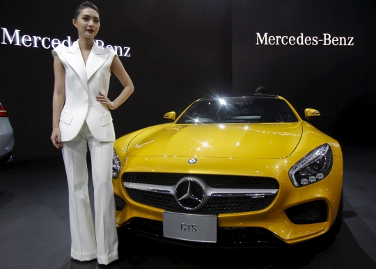 Pesona SPG seksi segarkan ajang Bangkok International Motor Show