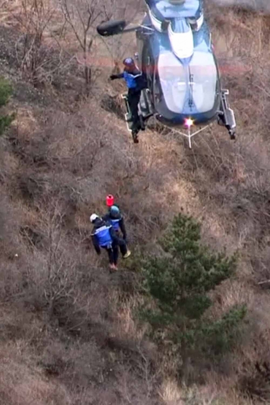 Ini puing pesawat Germanwings yang jatuh di Pegunungan Alpen