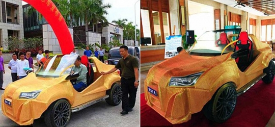 Ini mobil hasil cetak teknologi 3D seharga Rp 22 juta