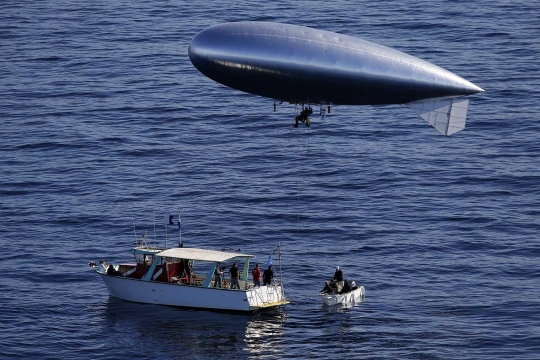 Aerosail, kendaraan maritim tanpa mesin yang ramah lingkungan
