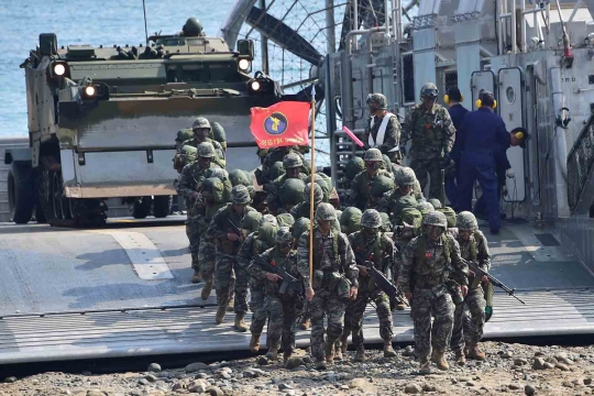 Ini latihan perang Korea Selatan-AS yang bikin Korut meradang