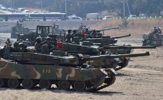 Ini latihan perang Korea Selatan-AS yang bikin Korut meradang
