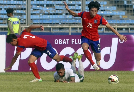 Garuda Muda dipermalukan Korea Selatan empat gol tanpa balas
