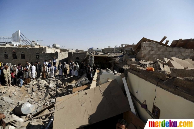 Foto : Beginilah kondisi Yaman usai digempur Saudi 
