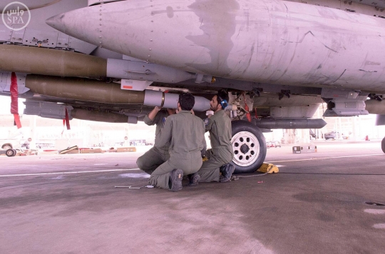 Ini jet tempur Arab Saudi pembombardir Yaman