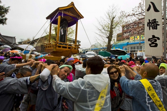 Uniknya Kanamara Matsuri, festival penis di Jepang