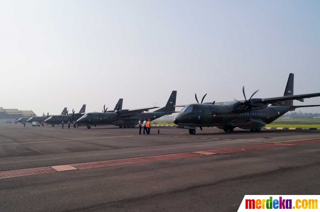 Foto : Melihat persiapan jet tempur TNI AU sambut HUT ke 