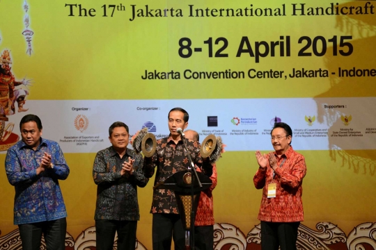 Jokowi buka Inacraft 2015 di Senayan