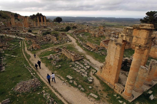 Mengunjungi Situs Kirene, kota tertua Yunani kuno
