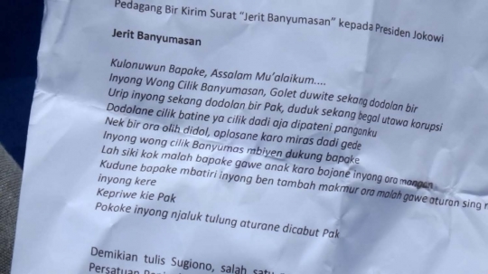 Aksi pedagang bir di Banyumas protes larangan berjualan miras