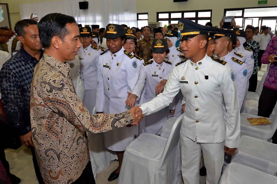 Presiden Jokowi resmikan Kampus IPDN Lombok Tengah