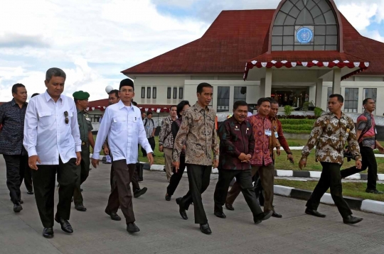 Presiden Jokowi resmikan Kampus IPDN Lombok Tengah