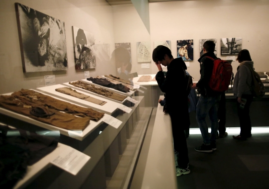 Mengenang hancurnya Jepang akibat bom atom AS di museum Hiroshima