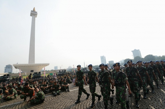 TNI kerahkan 16.631 personel untuk amankan Konferensi Asia Afrika