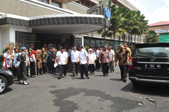 Jokowi tinjau persiapan Konferensi Asia Afrika di Bandung