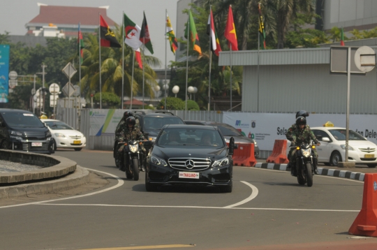 Geladi bersih pengawalan delegasi Konferensi Asia Afrika