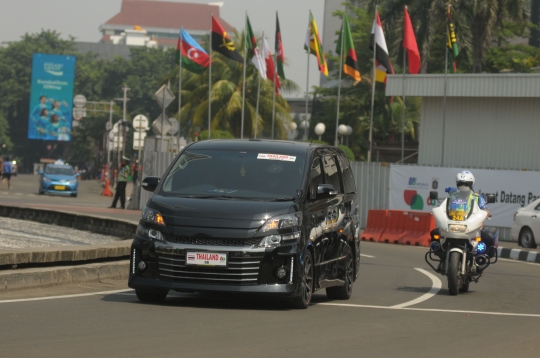 Geladi bersih pengawalan delegasi Konferensi Asia Afrika