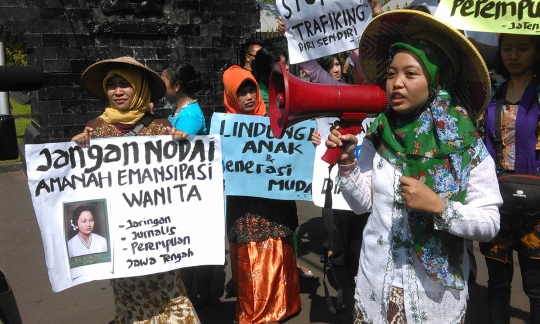 Tuntut Perda prostitusi, Jurnalis hadang mobil Wagub Jateng
