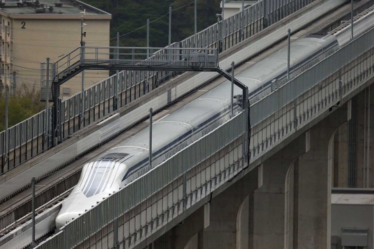 Ini Maglev, kereta Jepang yang kecepatannya 603 km per jam