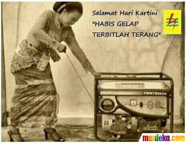 Foto : Ini meme kocak Hari Kartini yang bisa mengocok 