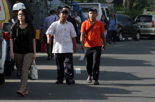 Konferensi Asia-Afrika, Sudirman-Thamrin sepi