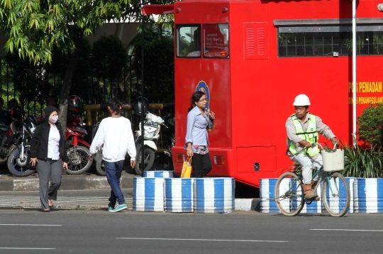 Konferensi Asia-Afrika, Sudirman-Thamrin sepi