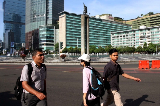 Konferensi Asia-Afrika, Sudirman-Thamrin sepi