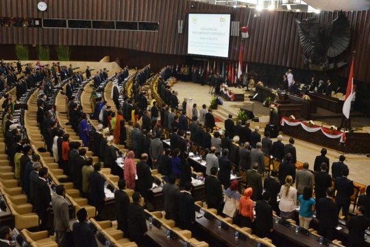 Presiden Jokowi buka Konferensi Parlemen Asia Afrika di Gedung DPR