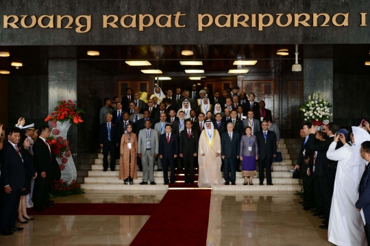 Presiden Jokowi buka Konferensi Parlemen Asia Afrika di Gedung DPR