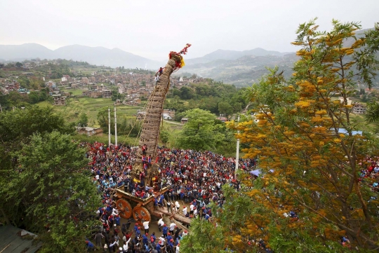 Mengenal Rato Machhindranath, dewa hujan umat Hindu & Buddha Nepal