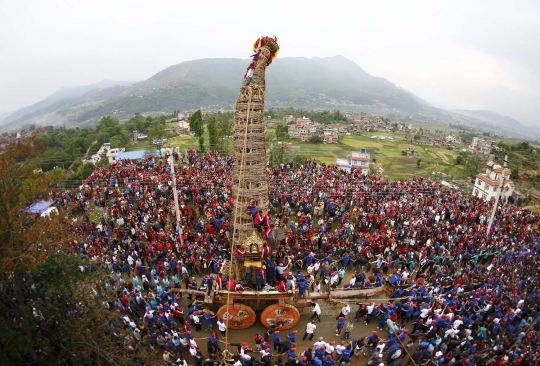 Mengenal Rato Machhindranath, dewa hujan umat Hindu & Buddha Nepal