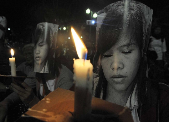 Aksi lilin tolak eksekusi Mary Jane di Istana Negara