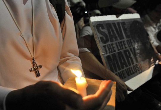 Aksi lilin tolak eksekusi Mary Jane di Istana Negara