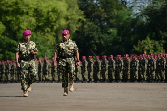 Kasal lantik Brigjen TNI Buyung Lalana jadi Komandan Korps Marinir