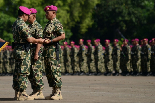 Kasal lantik Brigjen TNI Buyung Lalana jadi Komandan Korps Marinir