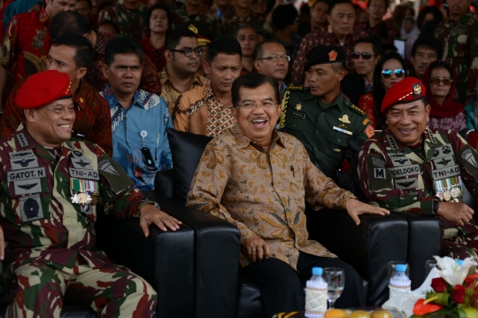 Tarian adat Papua meriahkan HUT ke-63 Kopassus di Cijantung