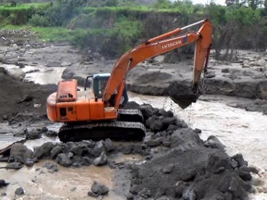 Potret awan panas Gunung Sinabung masih ancam warga Karo