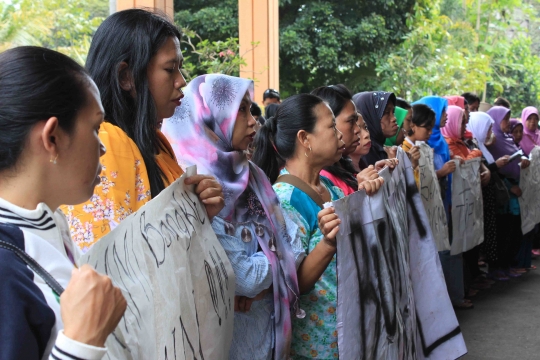 Dituntut Rp 2,3 M gara-gara May Day, buruh di Malang gelar yasinan