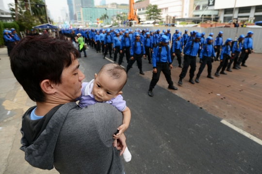 May Day, puluhan ribu buruh longmarch ke Istana