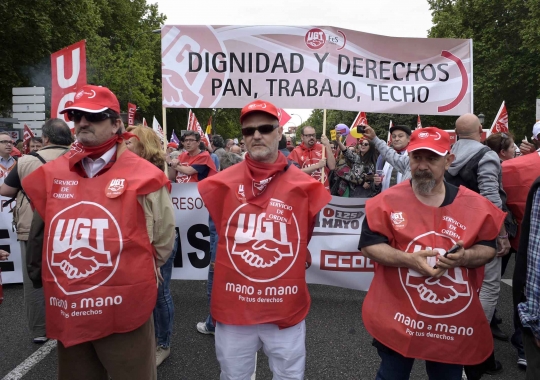 Gema May Day jutaan buruh di belahan dunia
