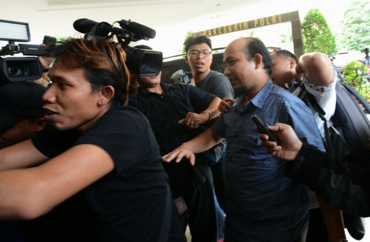 Novel Baswedan tiba di Bareskrim
